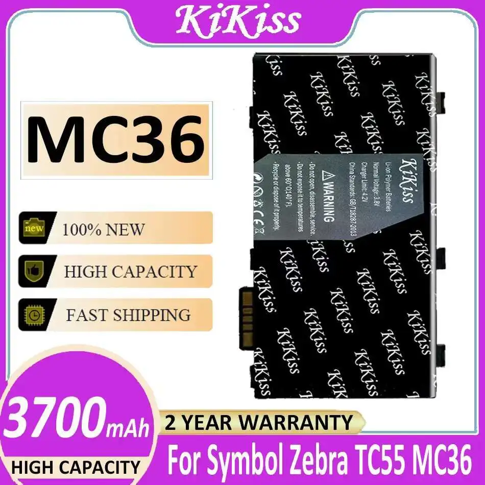 

Industrial Handheld Terminal Battery MC36 82-164807-0 3700Mah For Motorola Moto Symbol Zebra TC55
