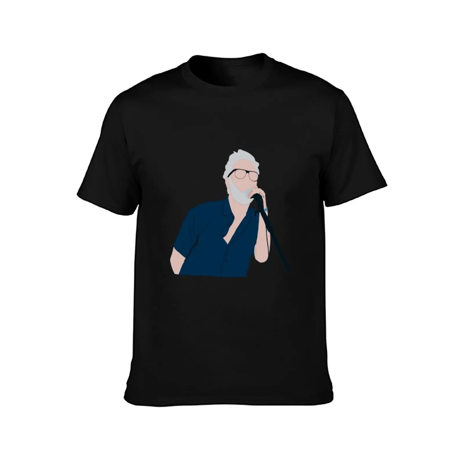 Matt Berninger T-Shirt Simple Casual Short Sleeve Tee T-Shirt