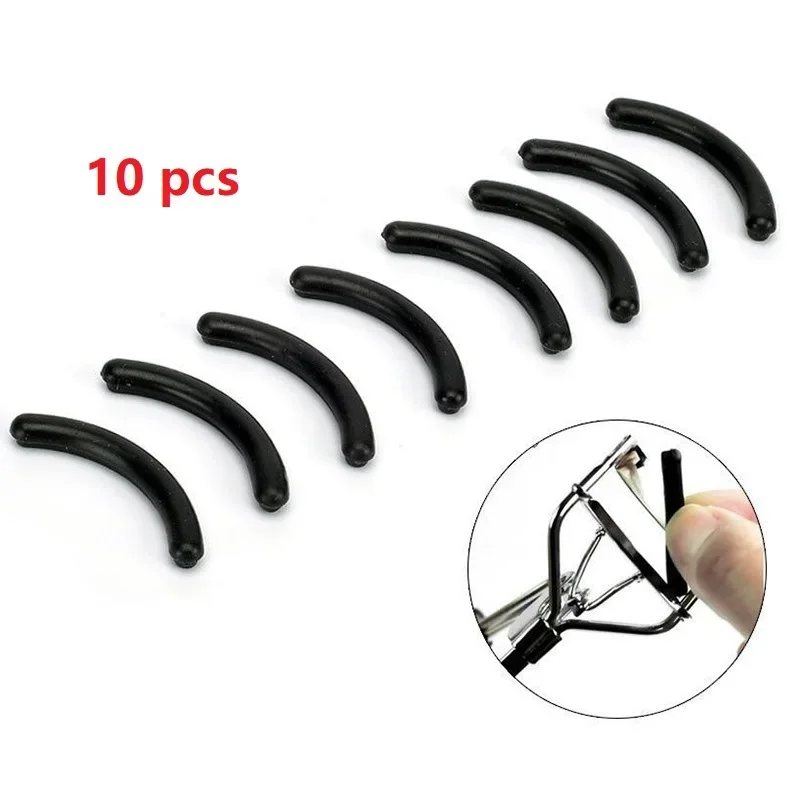 10PCS Eyelash Curler Bands Replacement Eyelash Clis Curler Applicator Tool Eyelash Curler Woman Gummies Makeup Tools JM08-B