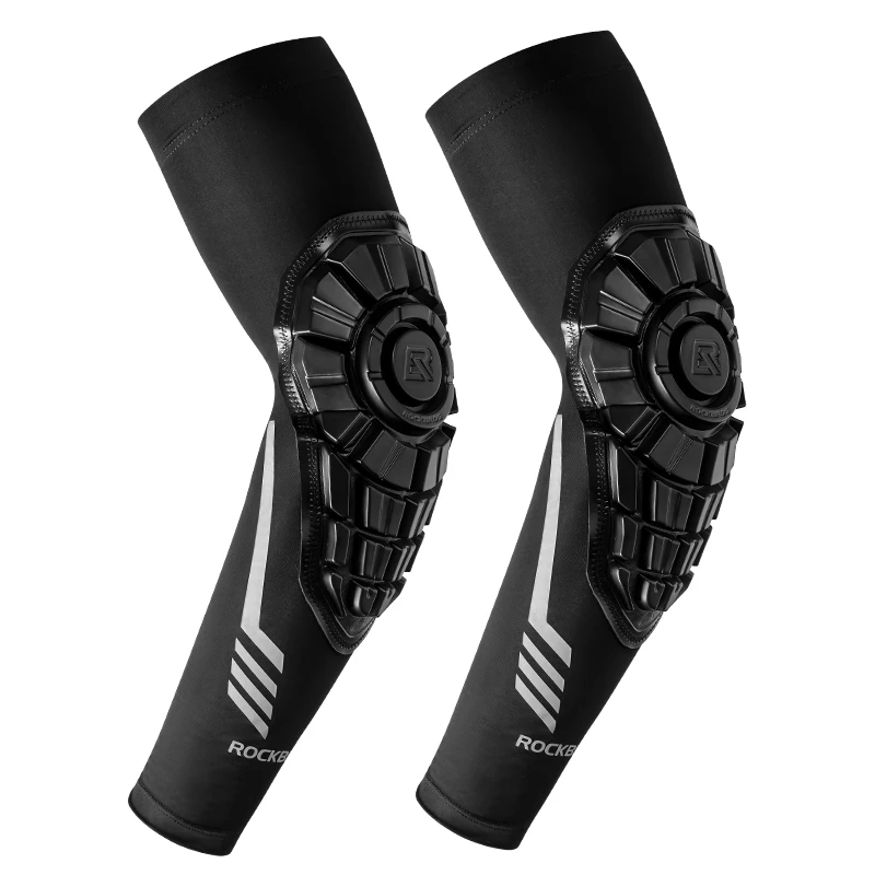 ROCKBROS Motorcycle Elbow Pads Ice Silk Summer Cycling Elbow Pad Protector Racing Guards Elbow Protection Motorcycle Accessories