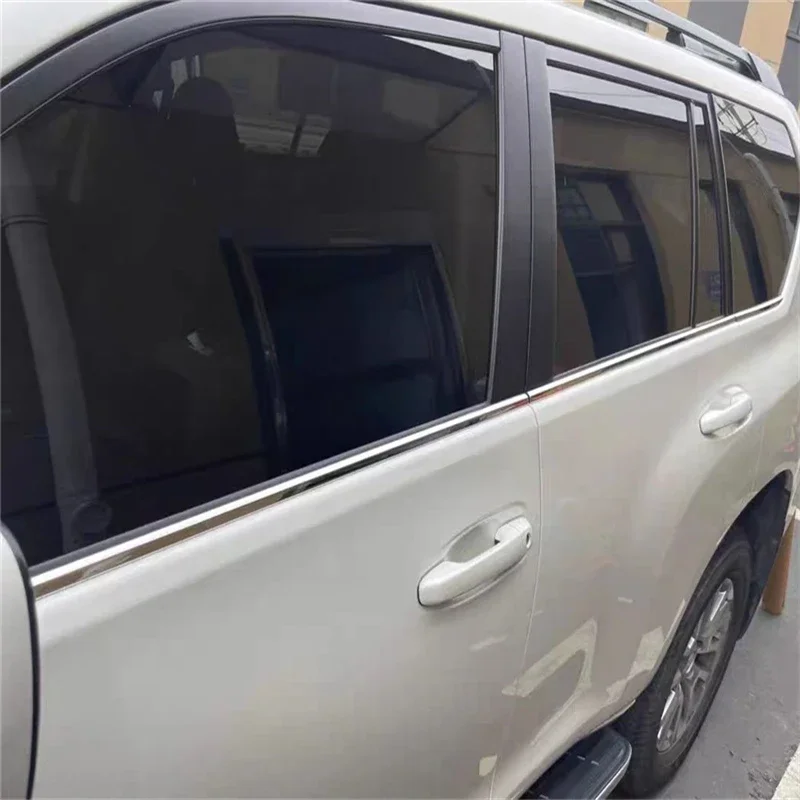 

WELKINRY For Toyota Land Cruiser Prado J120 3rd Generation 2003-2009 Stainless Steel Car Body Door Window Bottom Lower Trim