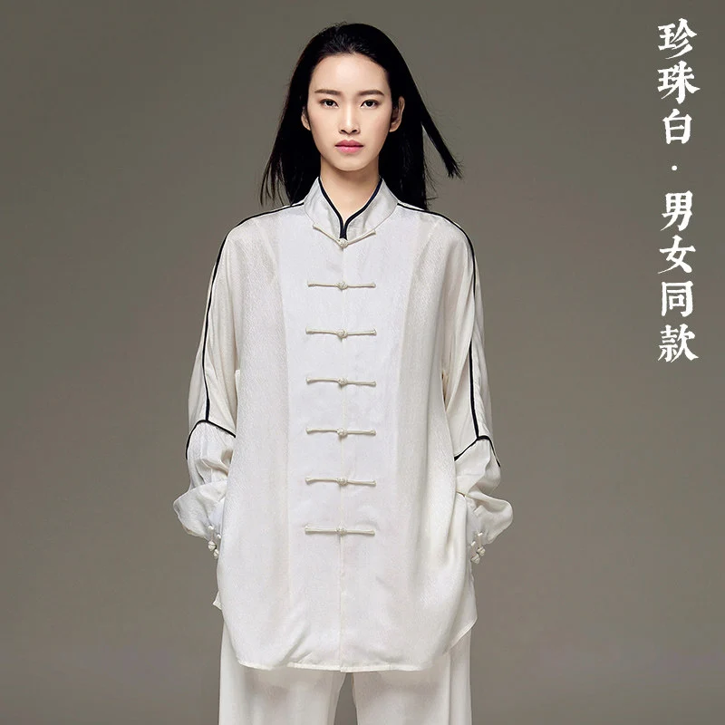 Chinese Style Tai Chi Uniform for Women Men Spring Summer - Practice Performance Competition Wear