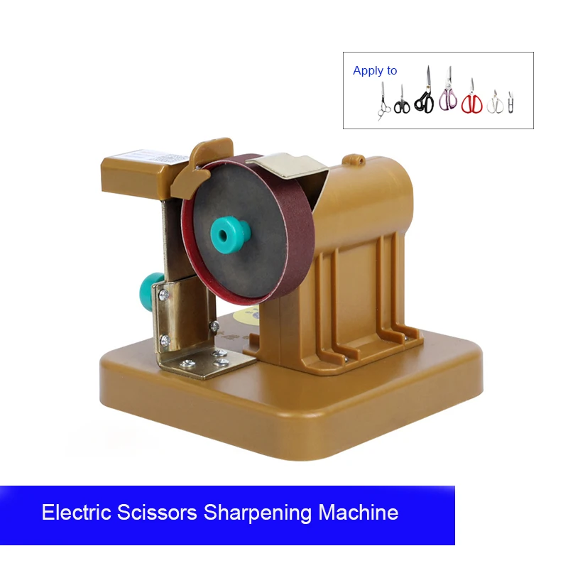 

Hair Salon Hairdresser Scissors Grinding Tool Professional Flat Tailor Scissors Sharpener Self-Sharpening Grinding Machine