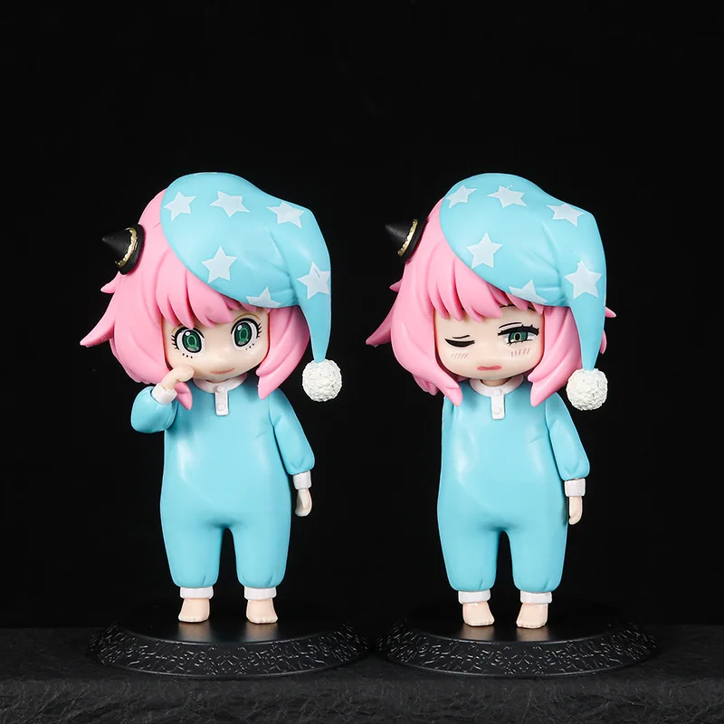 

Children's and adult toys Anya Forged and Sleepcat Anime Action Doll Toy 13CM