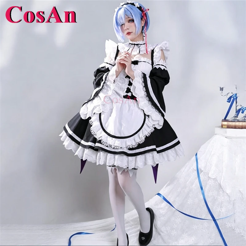 CosAn Anime Re:Zero Rem Cospla – Anime Cosplay Rem Bewertung und Preis