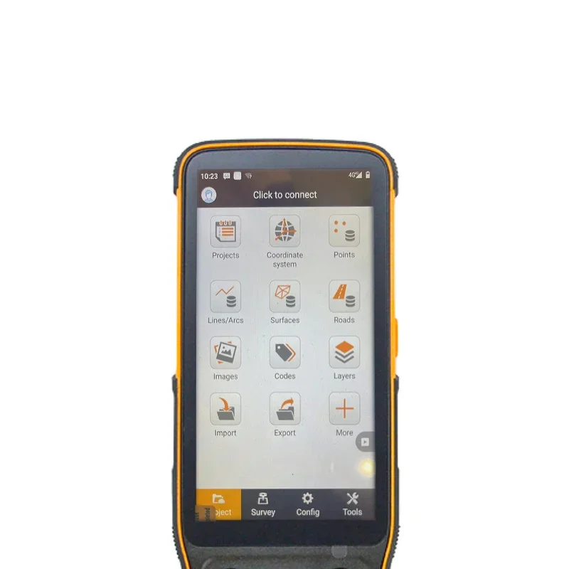 GNSS Data Collecting APP Program Field Landstar8 Android OS Software For Land Surveying CHC Gps Rtk