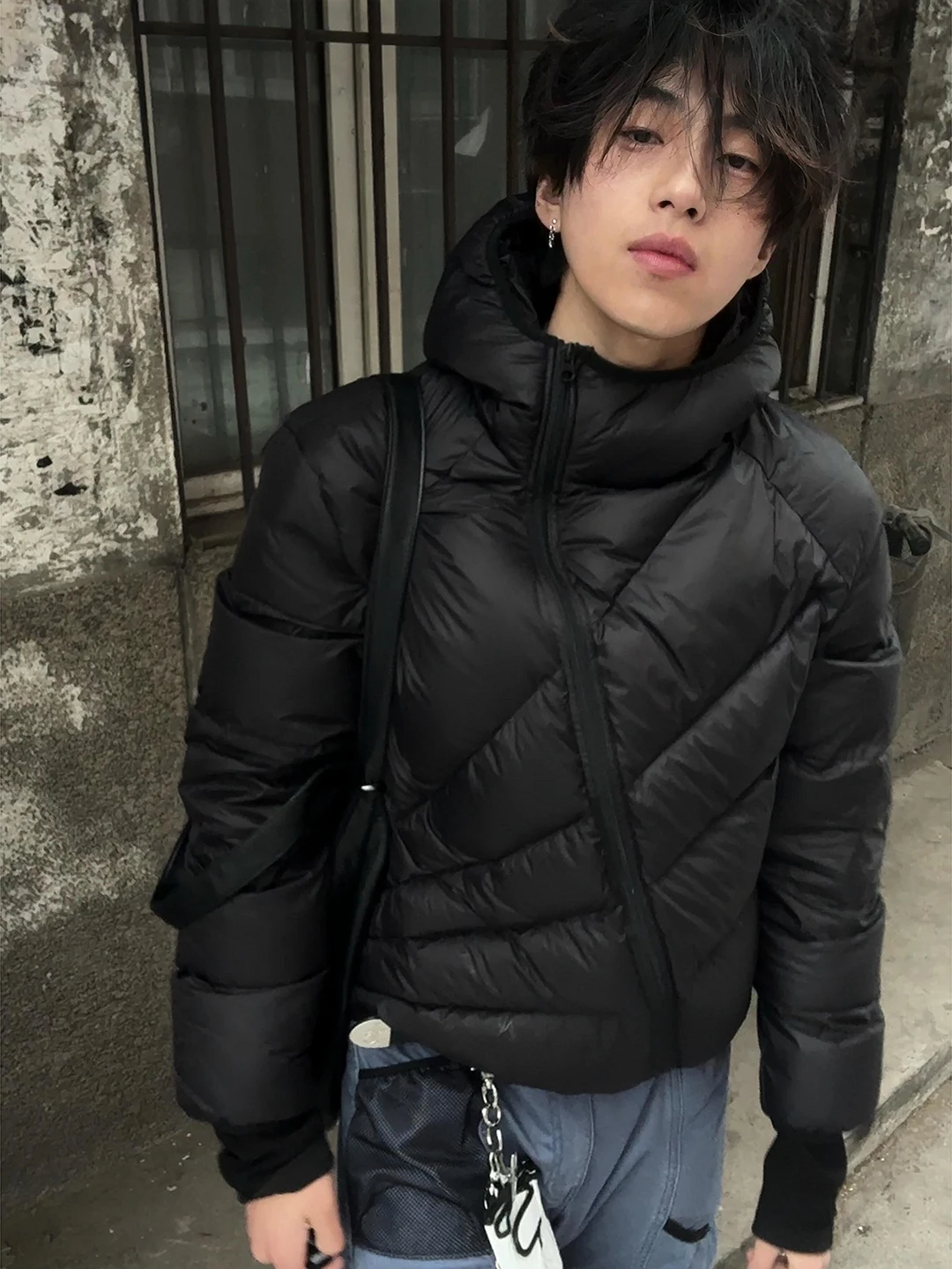 

Мужская зимняя куртка Bla ort на молнии, теплая, хлопковая, для активного отдыха, повседневная, длинная