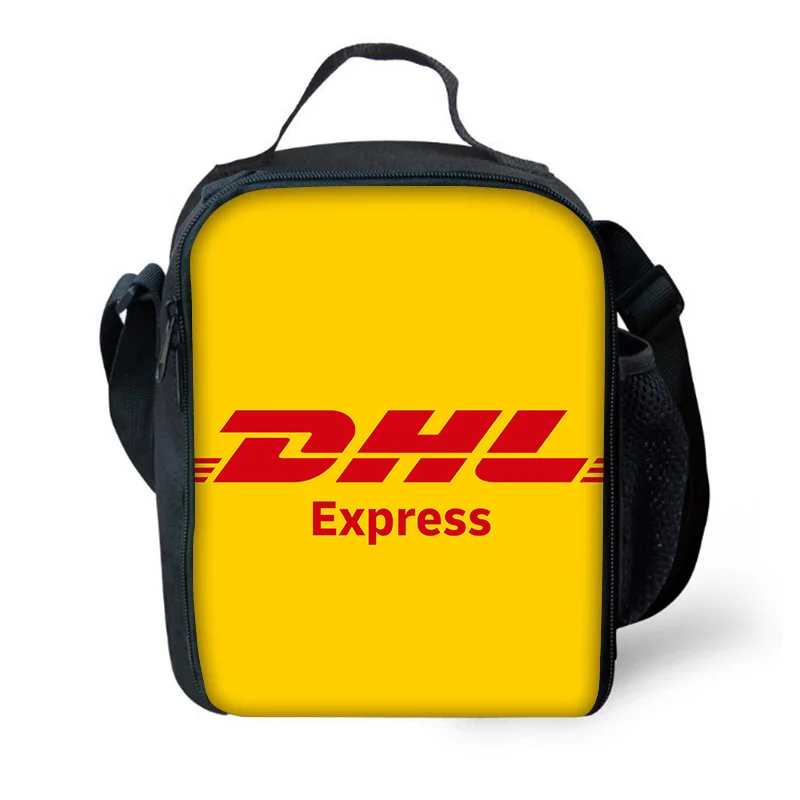 Global express dhl criança isolado saco de grande capacidade para menino e menina estudante ao ar livre piquenique resuable térmico refrigerador lancheira