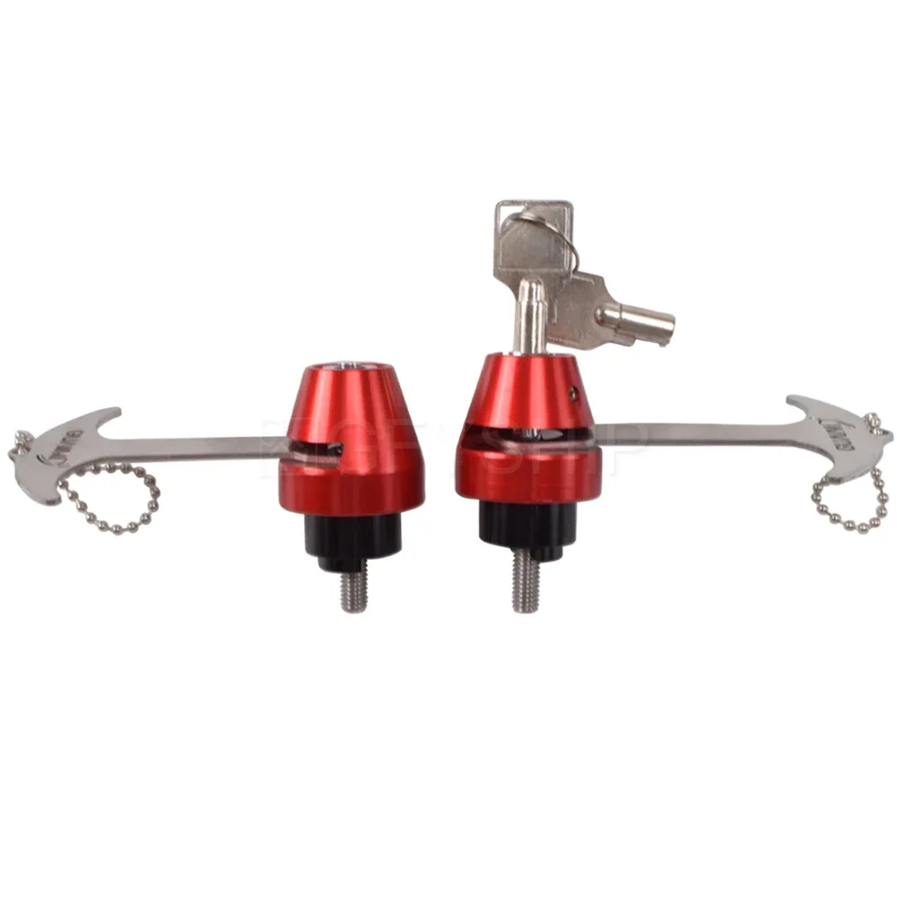 For Honda Goldwing 1800 2001 to 2020 ST1300 ST 1300 NT650 NC700JD GL1800 VFR1200F VFR 1200 Motorcycle Handlebar Ends Helmet Lock