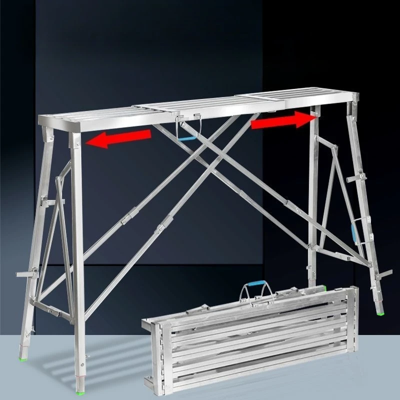 

Horse stool tread telescopic portable telescopic stool decoration scaffolding