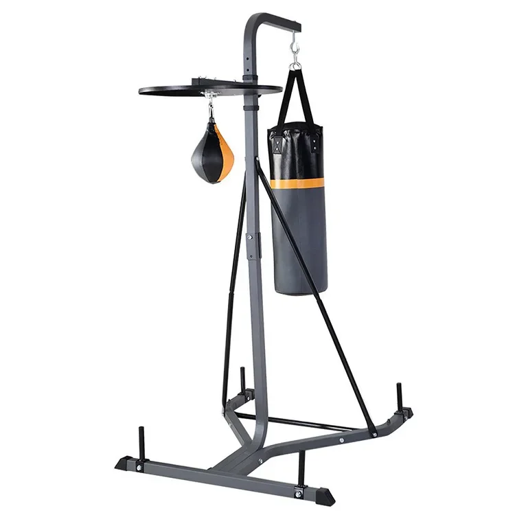 

Big Discount Multi Function Punching Bag Boxing Stand Steel Tube Boxing Punching Bag Sandbag Rack