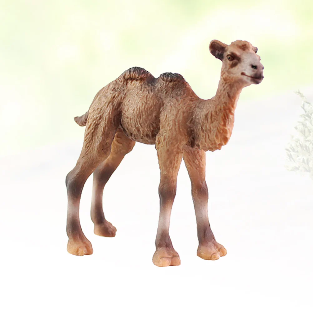 Creative Desktop Ornaments Simulation Animal Model Realistic Figurine Camel Kids Toy Figure Wild