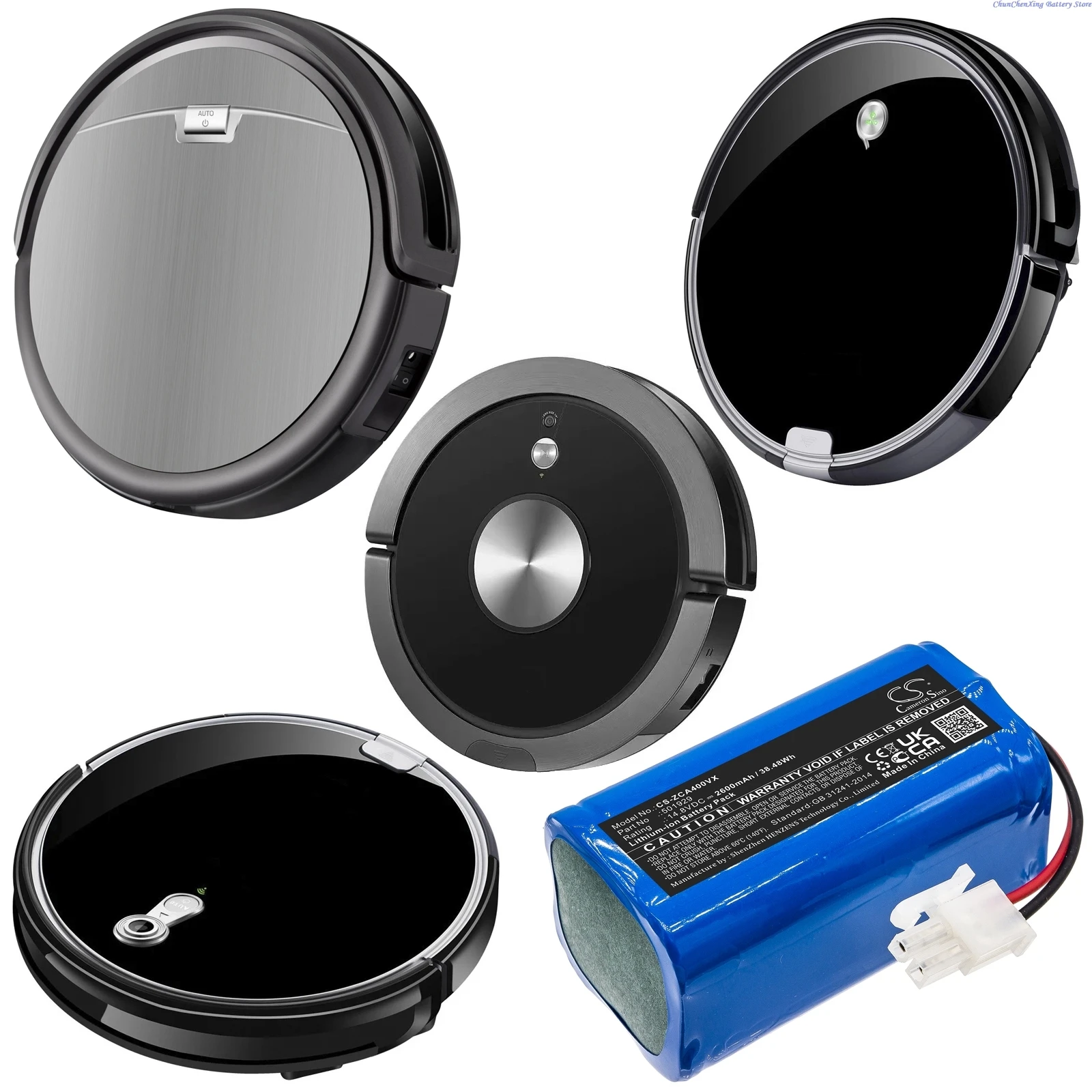 

14.8V 2600mAh Vacuum Cleaner Battery UR1860ZT-4S1P-AAF for Ariete Briciola 2717 2711/1 2717/1 Profimaster 2712 2712/1 2712/2