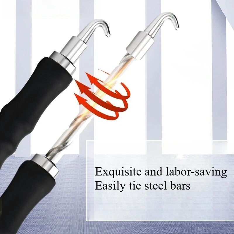 Semi-automatic Steel Bar Hook Straight-pulling Stainless Steel Site Rapid Binding Wire Bundle Iron Wire Device