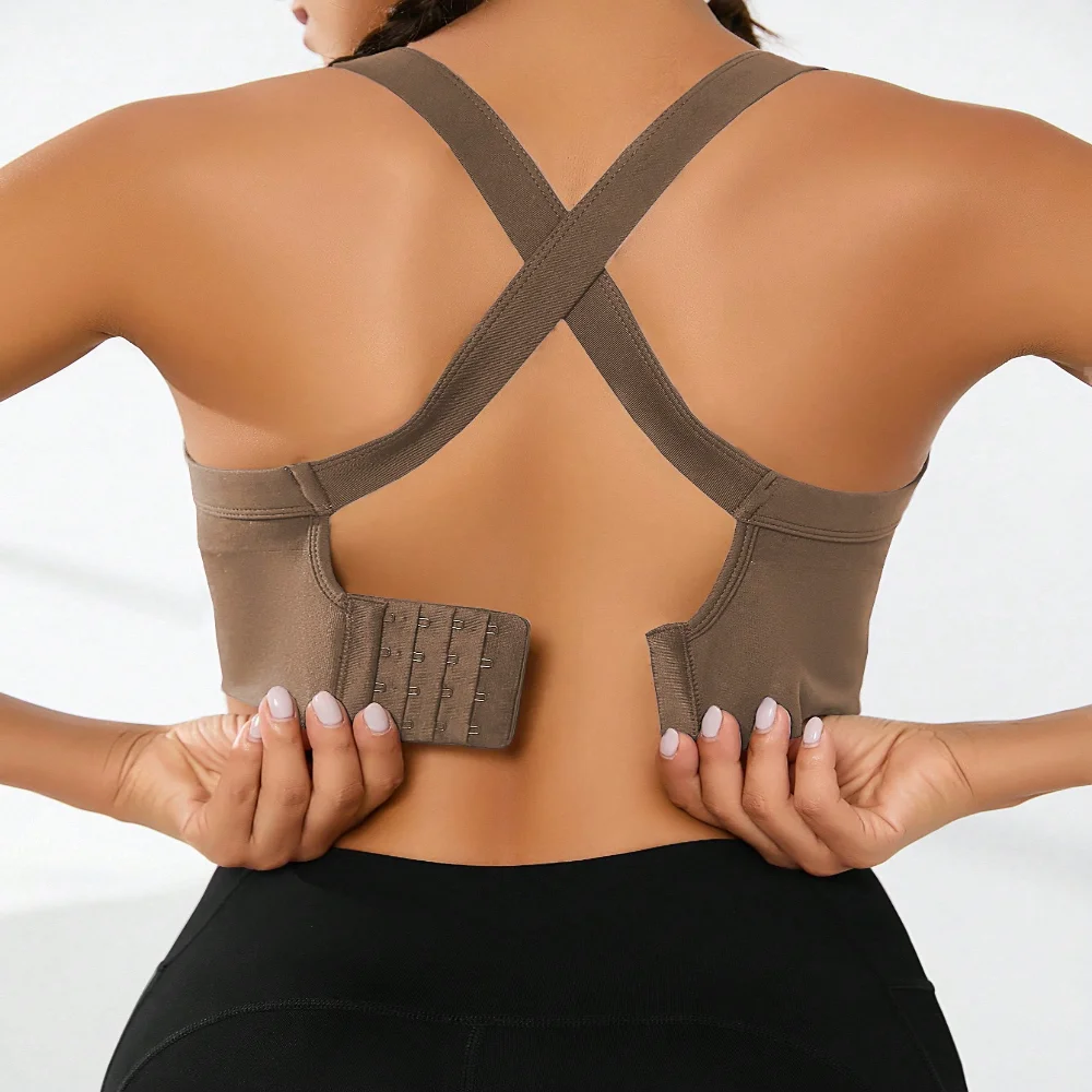 

Yoga Crisscross Backless Crop Tank Top
