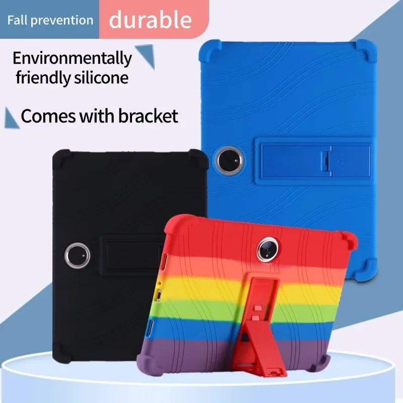 

Case for TCL TAB 11 FE Android 14 Tablet 11" 9465X Tablet PC Soft Silicone Shockproof Cover with Rear Kickstand