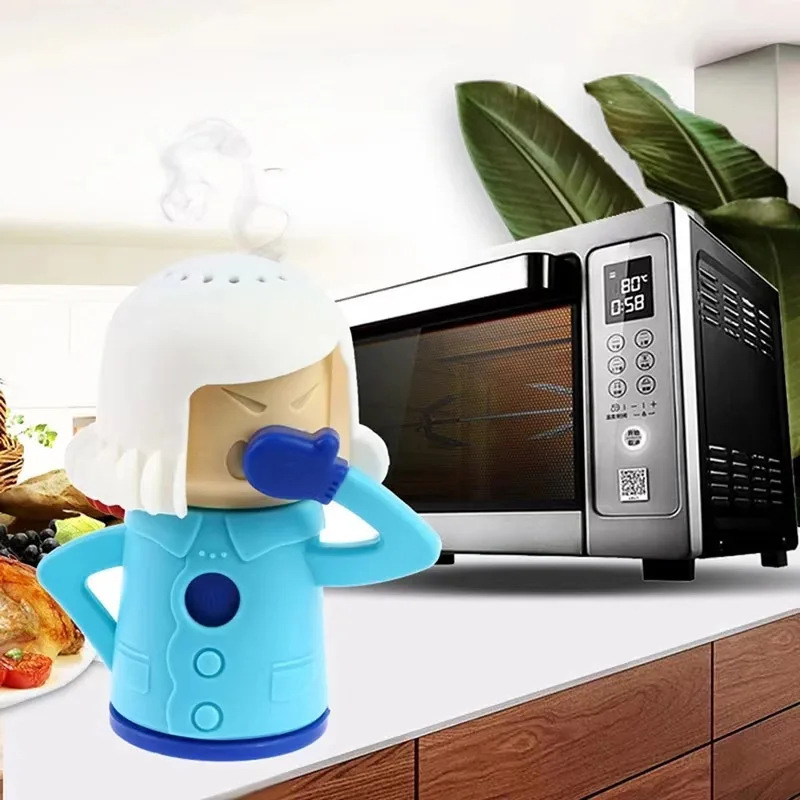 Household deodorizing cleaner microwave oven  refrigerator  cartoon creative deodorizing cleaner