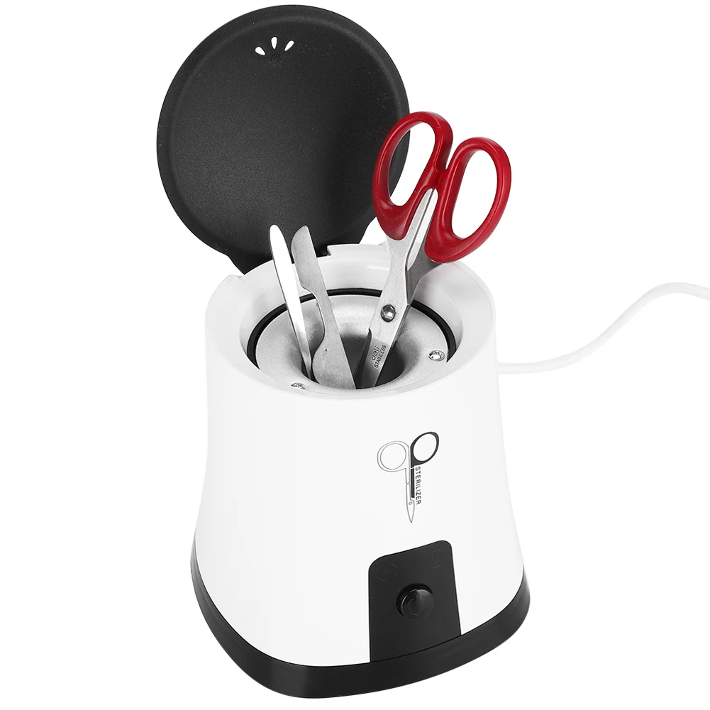 Machine de nettoyage pour nail art 100W, machine de nettoyage à haute température, outils de nail art, ciseaux, boîte de nettoyage automatique