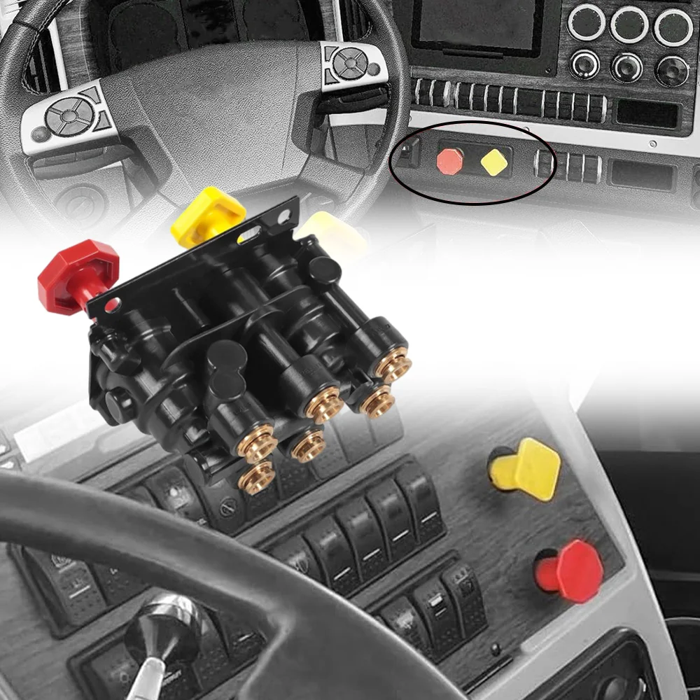 Válvula de Controle de Freio a Ar KN20619 para Volvo Newstar Haldex AUTOMANN Freightliner Keene MV3, Módulo de Válvula de Painel RKN20619 20560009