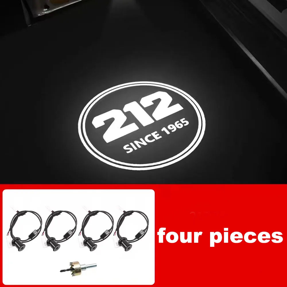 Car Door Welcome Light LED Courtesy Step Light Atmosphere Lamp Modified For BAIC 212 T01 2024-2026