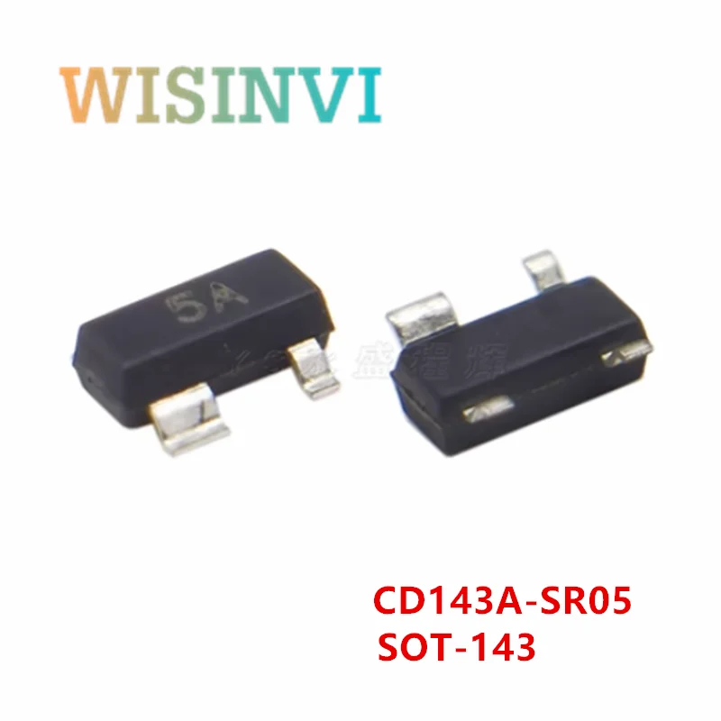 50PCS CD143A-SR05 5A CD143A-SR70 CD143A-SR12 12A CD143A-SR3.3 SOT-143 Steering/TVS Diode