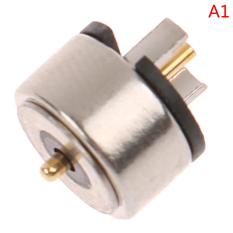 8mm 2Pin High Current Magnet Spring-Loaded Magnetic Cable Pogo pin Connector charge Power male female Probe Solder Wire type