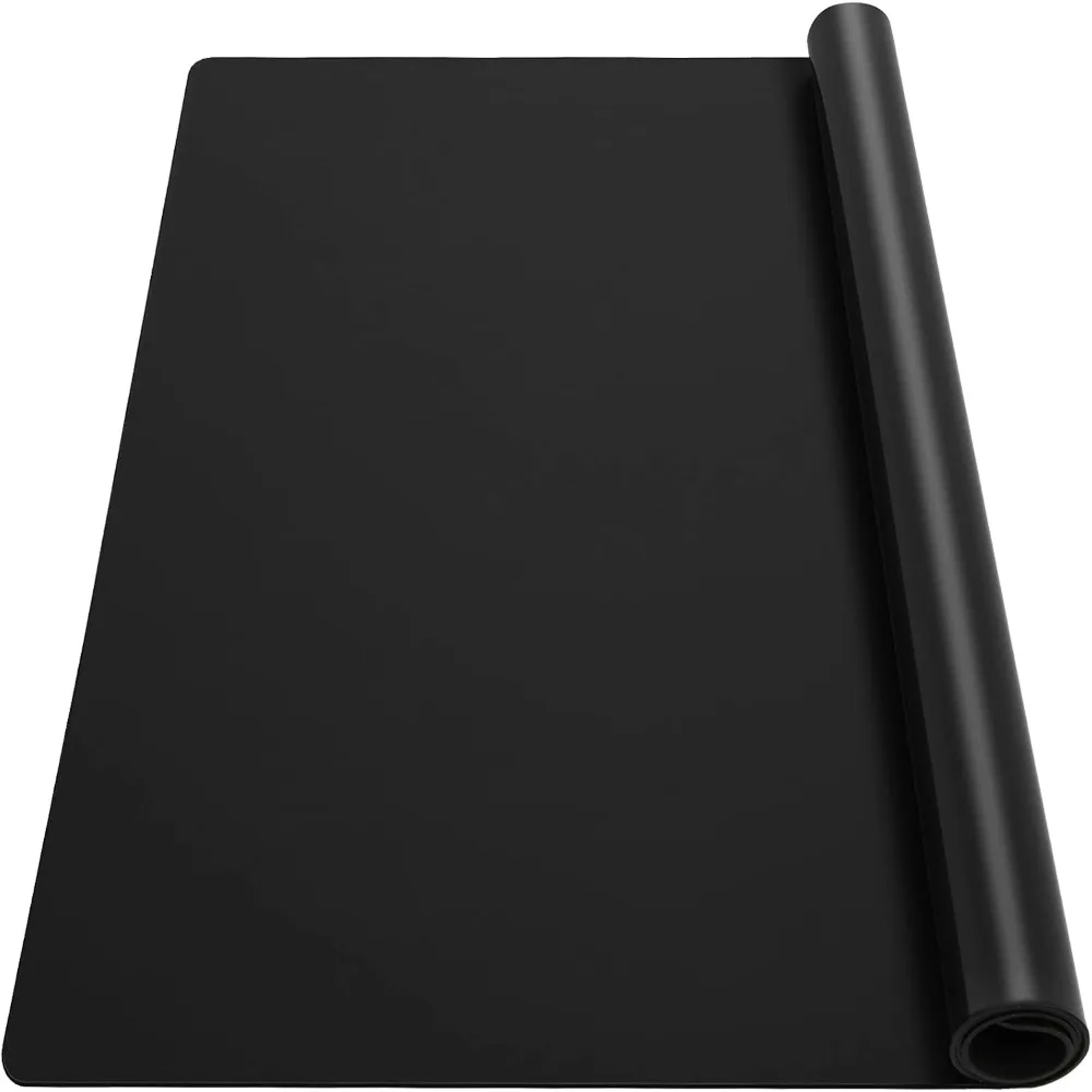 

Large 2mm Thick Heat Resistant Silicone Mat for Kitchen, Workbench, and Countertop Protection