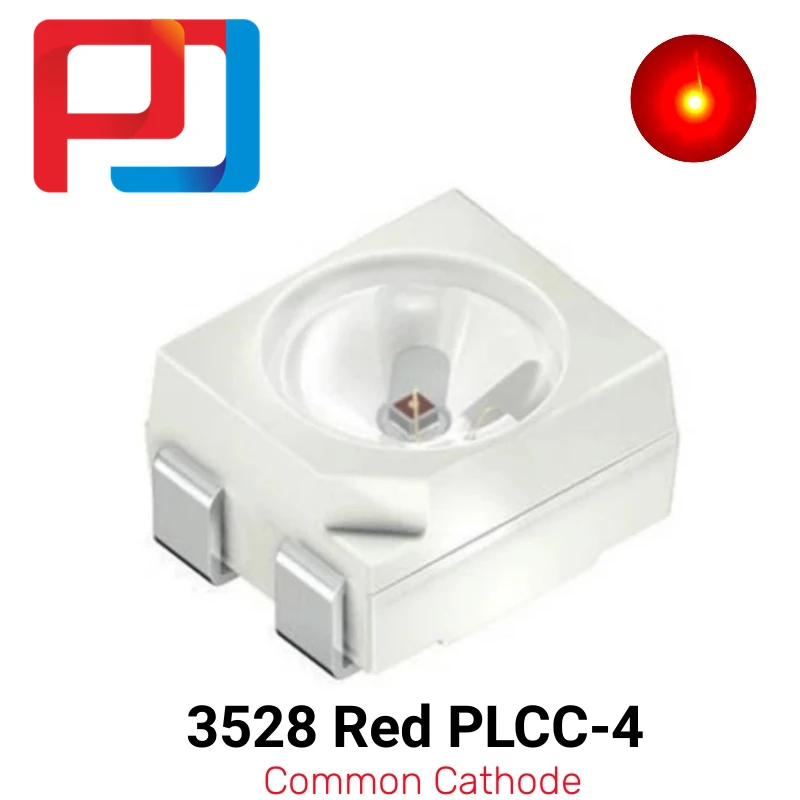 10pcs PULAR LSE6SF-V2BA-1-1 LS E6SF-V2BA-1-1 3528 red PLCC-4 Common Cathode Super Bright  LED taillights SMD Original