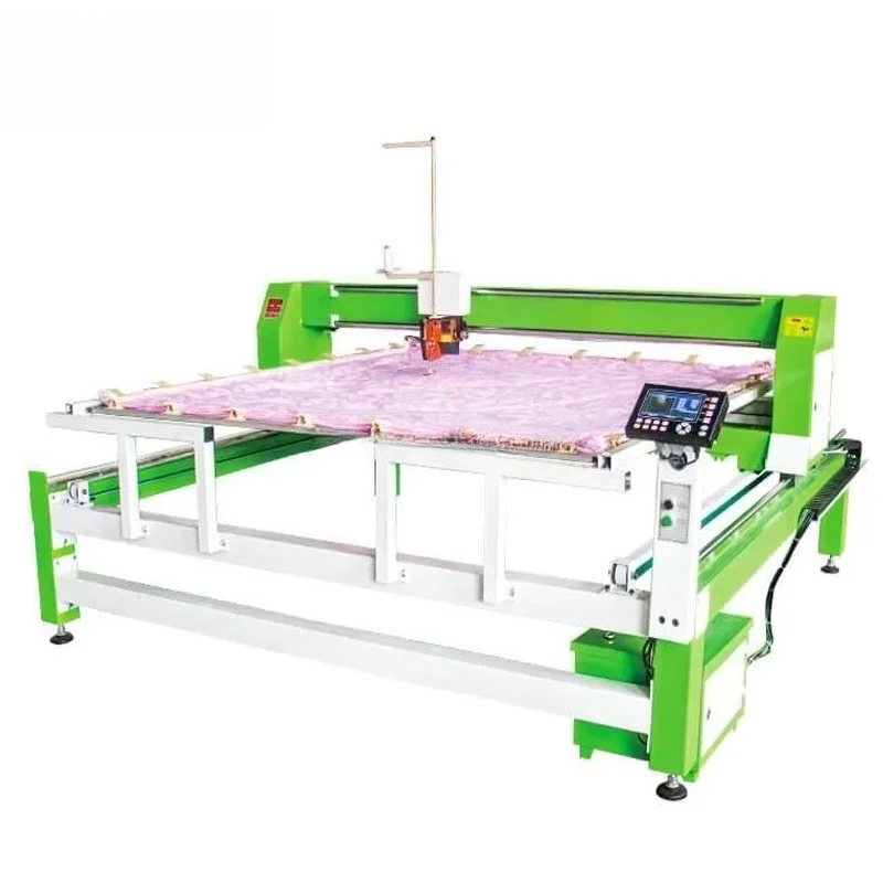 Equipped With Servo Motor Computerized Sewing And Quilting Machine, Single Head Quilting Machine