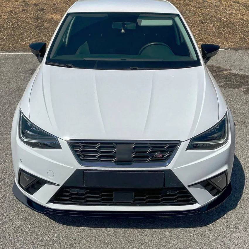 Front Bumper Splitter Lip Diffuser Body Kit Spoiler Trim For Seat Ibiza MK5 Standard/FR 6F KJ1 2017-2024+ Bodykit Tuning - view 2