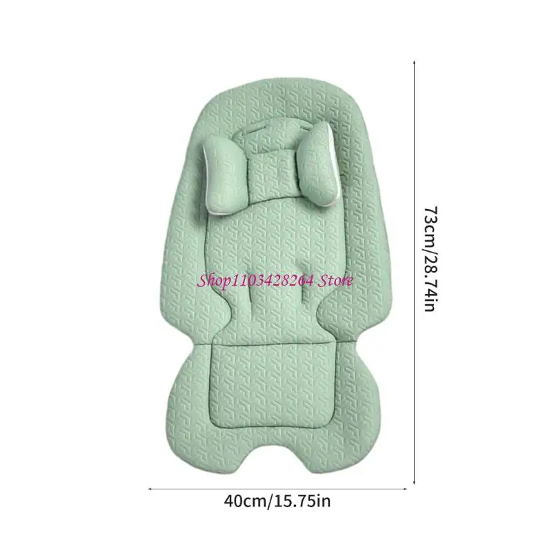 Detachable Pillow for Infant Pushchair and High Chair Double Sided Soft Fabric