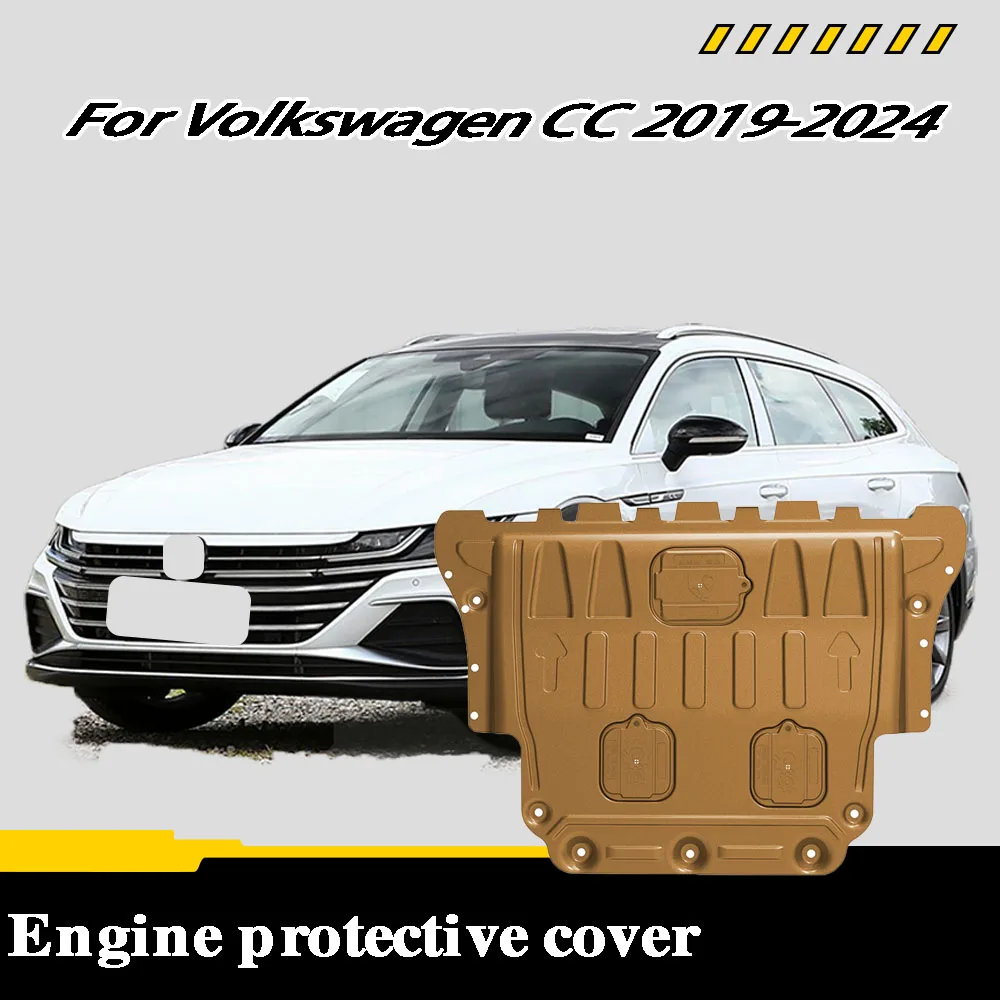 

Car Accessories Under Engine Guard Mudguard Board Splash Shield Mud Fender Plate Panel For Volkswagen CC 2019-2024 2.0T