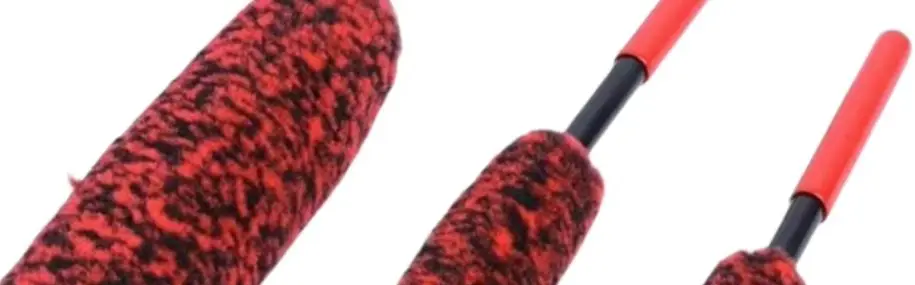 

Car Wheel Rim Cleaning Brush Set 3pcs Wool Like Material Long Handle For Spokes High-selling Hand Tool Accessories