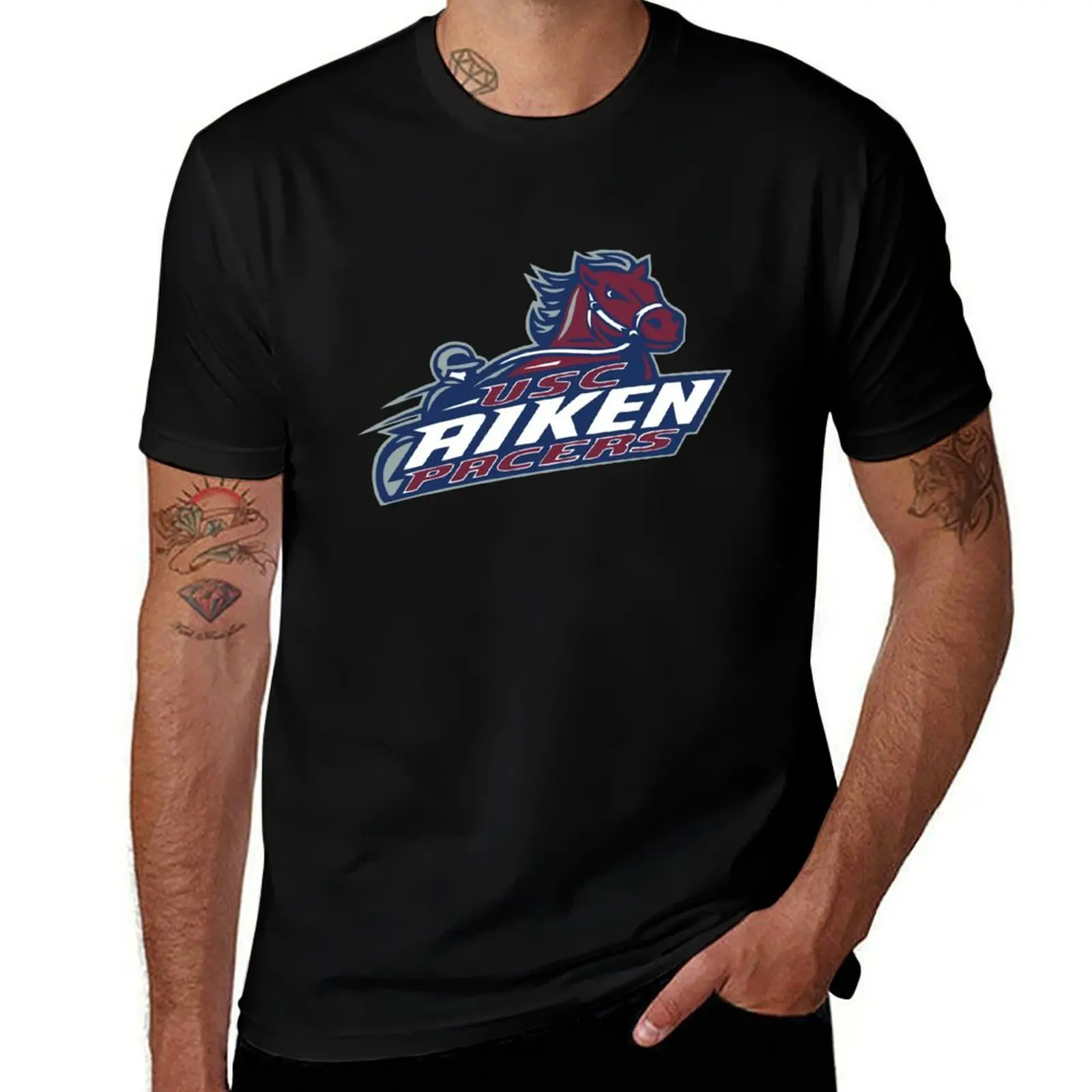 South Carolina USC Aiken Pacers T-Shirt graphic tee shirt hippie clothes cute tops plus size tops mens shirts graphic tee