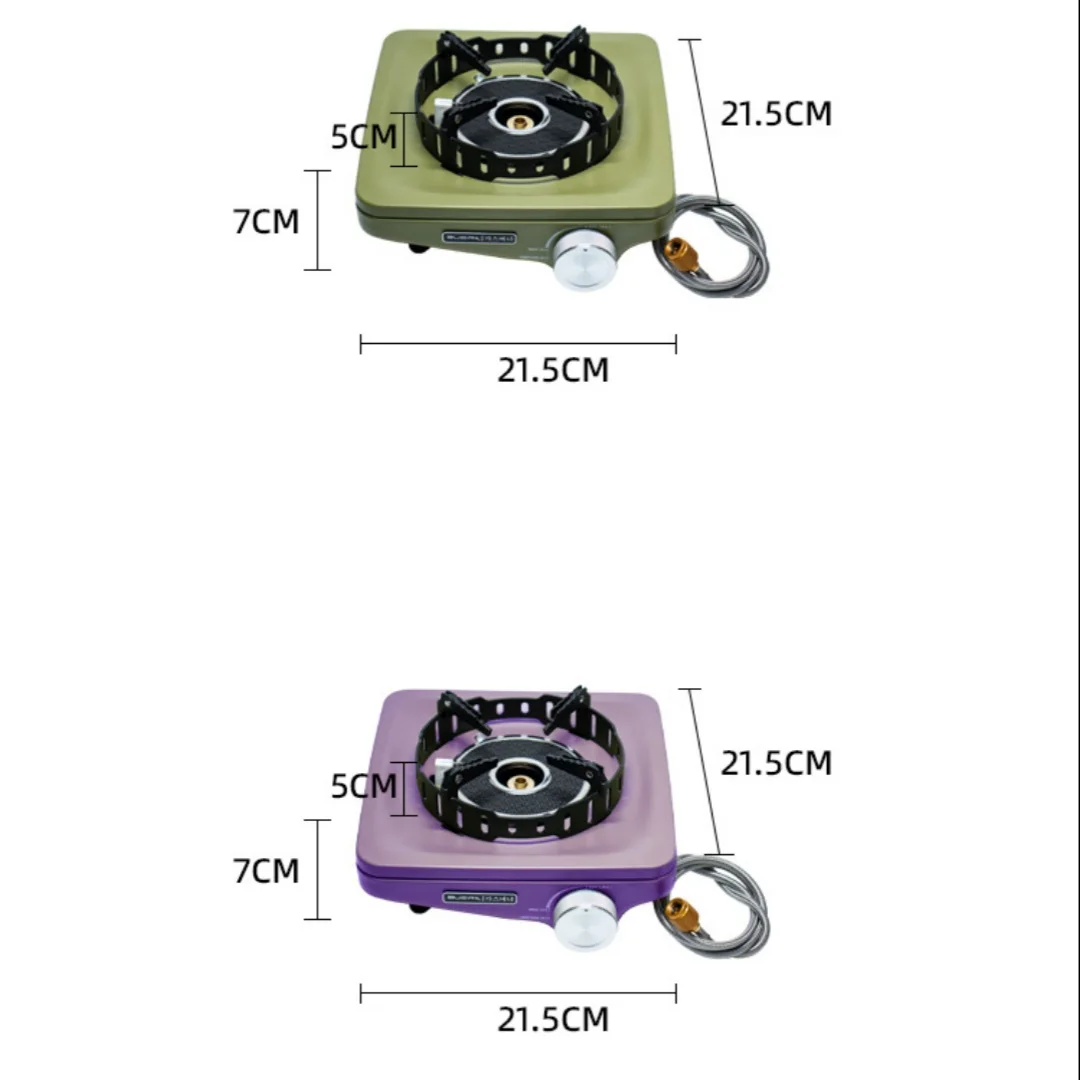 Camping Infrared Gas Stove Outdoor Portable Split Cassette Stove Butane Fuel Windproof Infrared Stove for Picnic Barbecue Tea