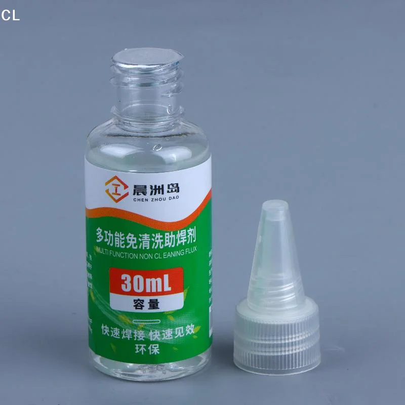 30ml Stainless Steel Soldering Flux, No-Clean Liquid Welding Fluid For Nickel, Copper, Iron, 18650 Battery Tabs And PCB Repair
