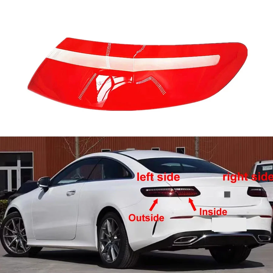 

For Benz E-class 2 Door Coupe W238 2018-2021 Taillight Shell Tail Lamp Cover Turn Signal Light Mask Replace Original Lampshade