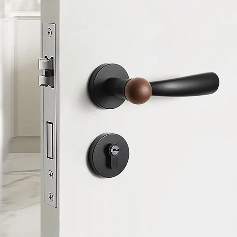 Silent Anti Corrosion Split Bedroom Door Locks High Quality Zinc Alloy Anti-theft Security Door Lock Home Renovation Hardware