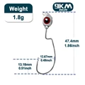 Size  1.8g