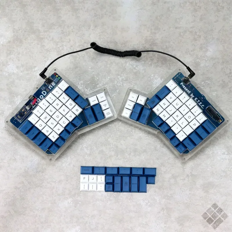 Ergodox Keycap Custom DSA95 Key Split Keyboard Keycaps PBT Bicolor Cute Artisan Key Cap for Mechanical Keyboard Game Accessories