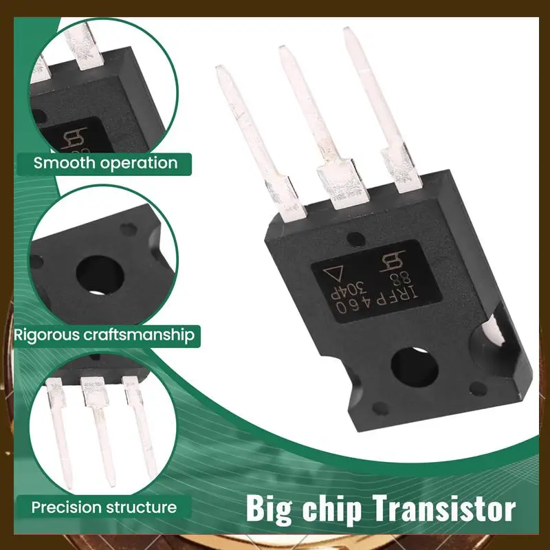 

5Pcs 5X IRFP460 20A 500V Power MOSFET N-Channel Transistor-T88C