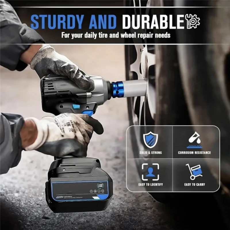

AT48-15/17/19/21/22Mm Hex Sockets Pneumatic Wrench Tire Screw Hexagonal Sleeve Tire Protection Impact Nut Socket