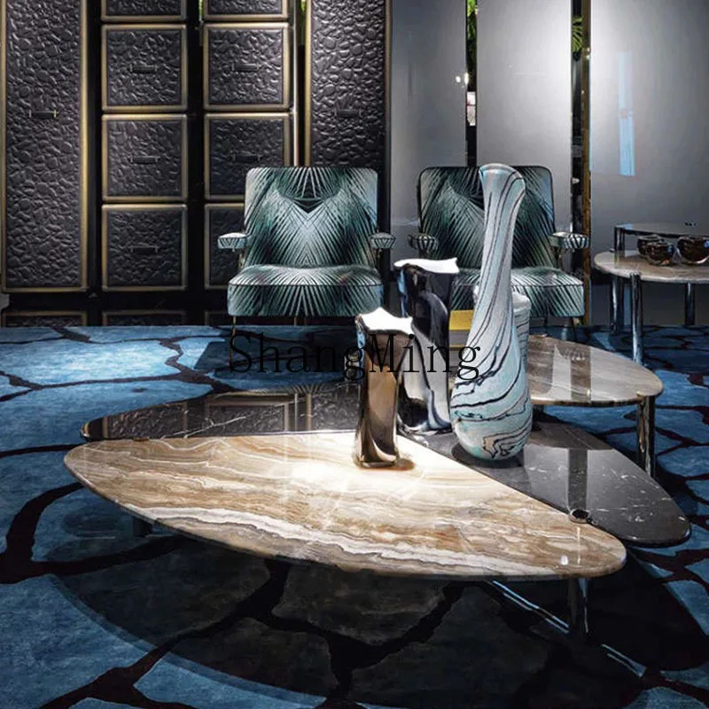 

DSA coffee table living room high-end atmospheric splicing coffee table light luxury high-end creative tea table