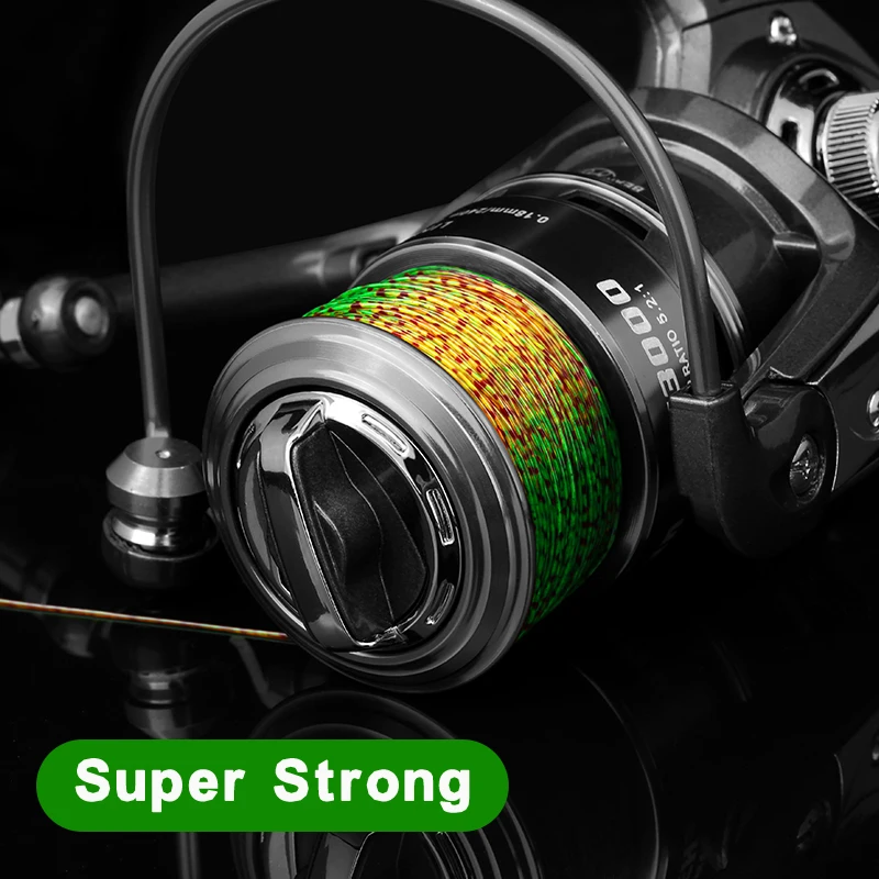 500m Camouflage Invisible Fishing Line Monofilament Nylon Spoted Bionic Fluorocarbon Coated Speckle Line Carp Sinking Line pesca