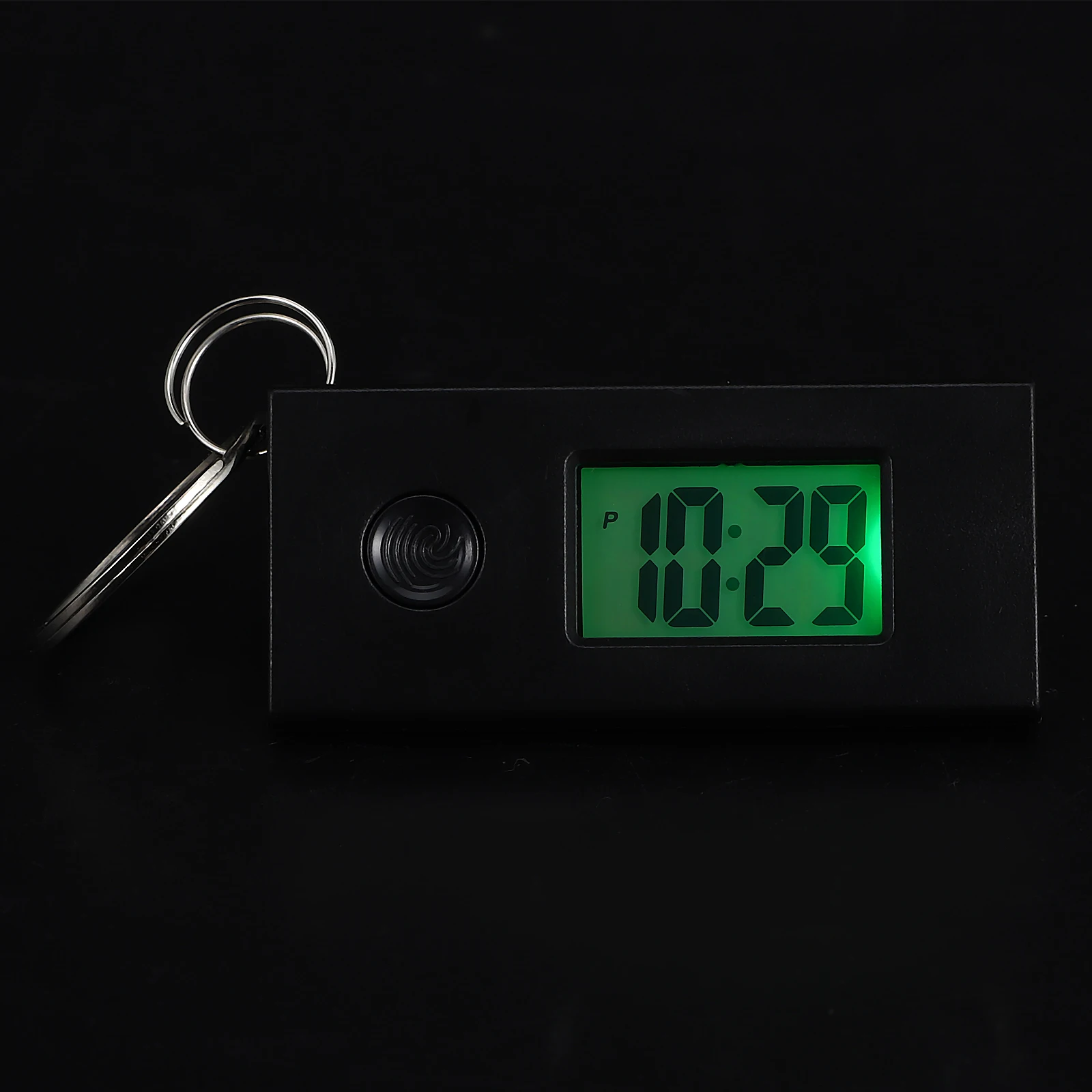 

Electronic Watch Key Chain Metal Plastic Hanging Student Kids Exam Backpack Triangle Clear Digital Display Lightweight Portable