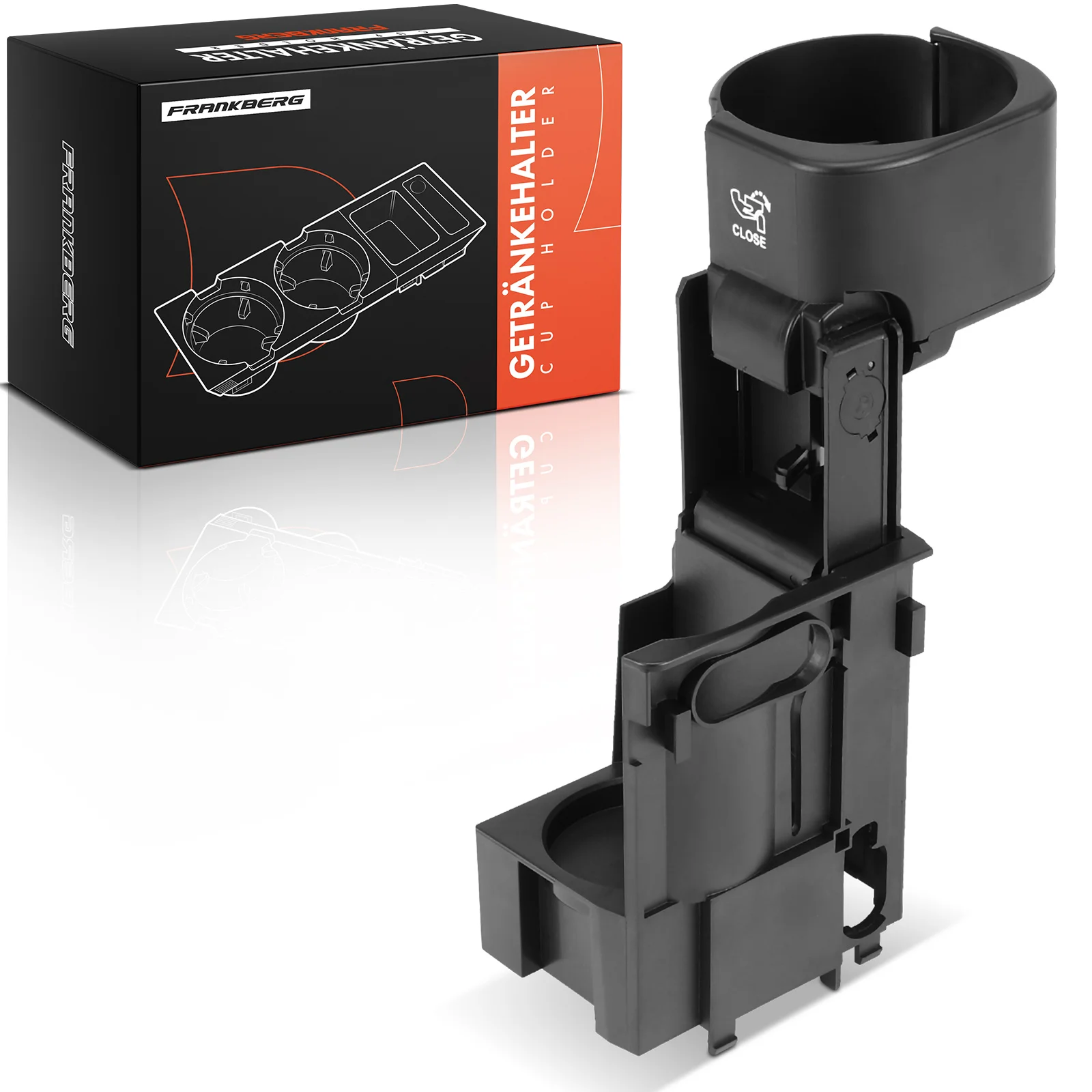 Frankberg 1x bekerhouder voor Mercedes-Benz CLS C219 E-Klasse T-Model W211 V30290001 66920118 B66920118 A2116800014