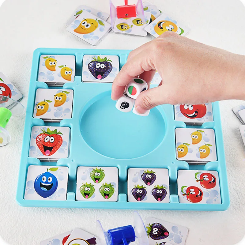 Fruit Brainstorming Battle Board Games Toys Parent-child Interactive Family Party Games Children Table Games Toys Gift for Kids