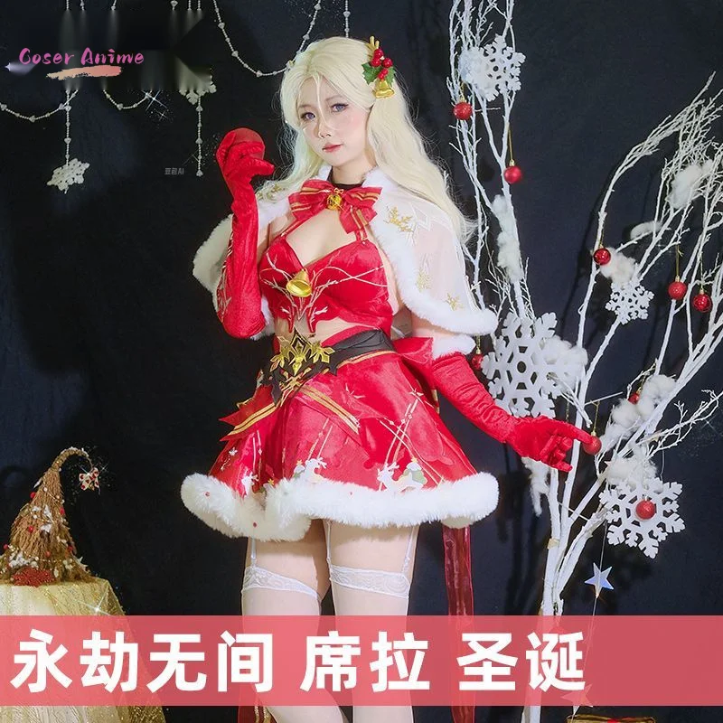Coser Game Naraka: Bladepoint Cyra disfraz de Cosplay uniforme Halloween carnaval fiesta Navidad juego ropa de rol