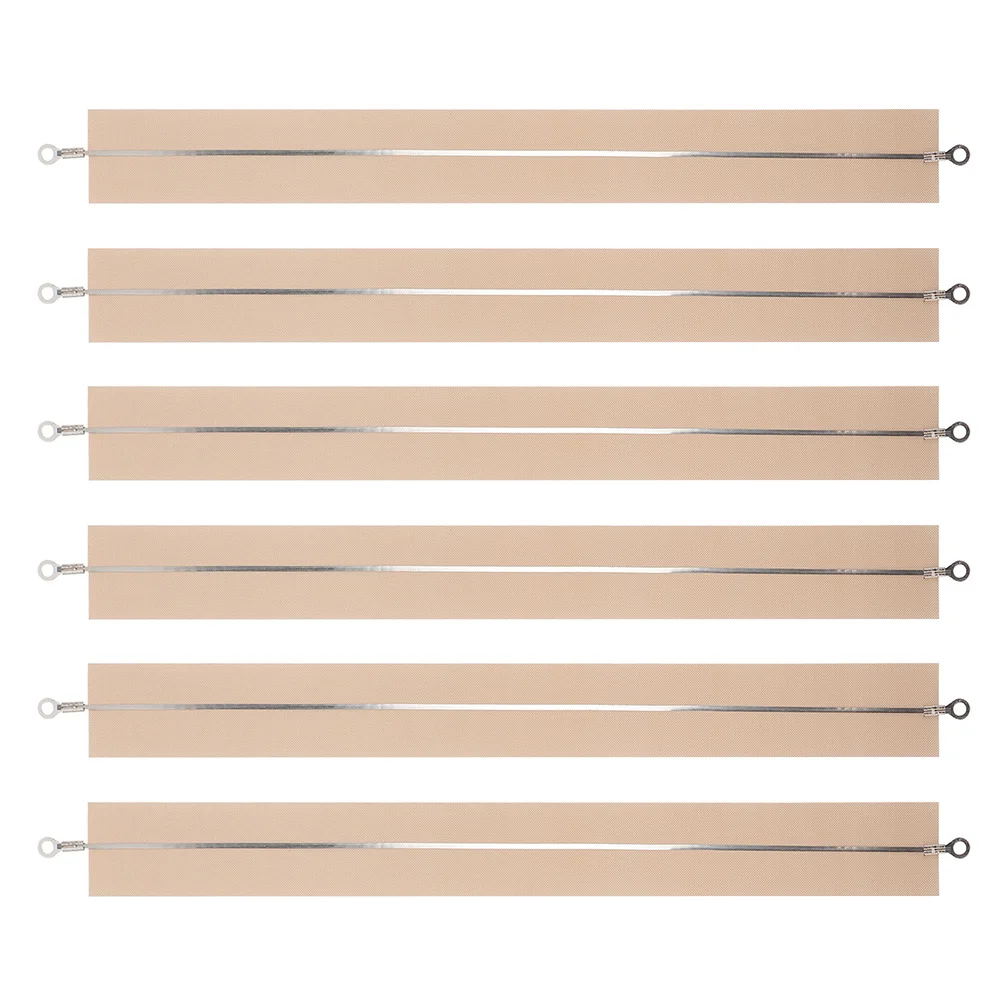 

6Pcs Sealing Machine Heating Elements Professional Repair Kit Durable Heat Resistant Cloth Simple Operation Hand Sealer