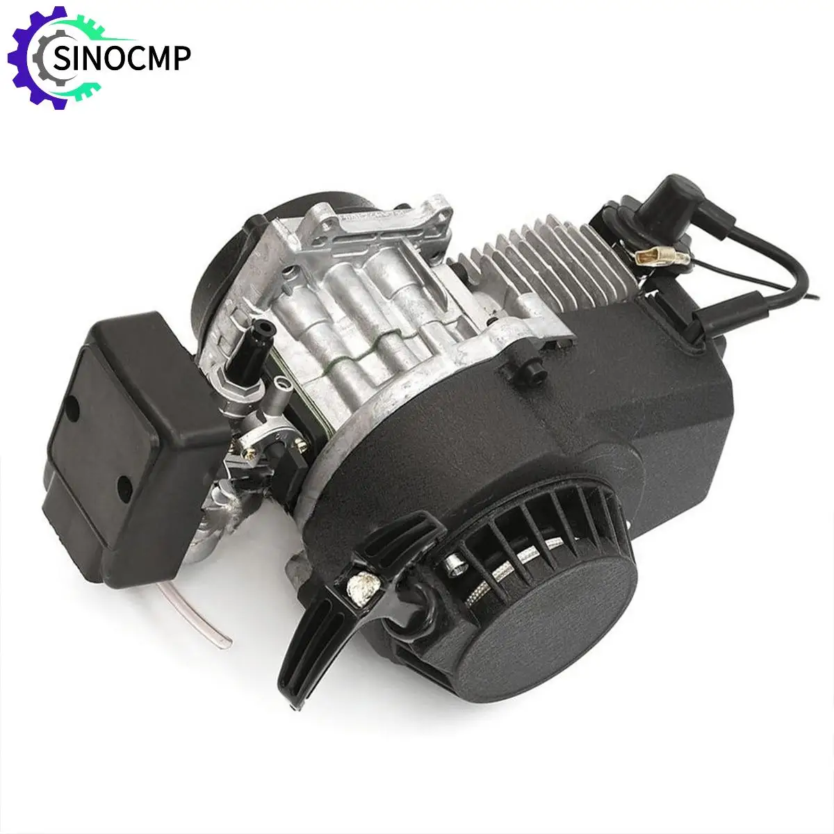 2 Stroke 49cc Pull Start Engine 25H Sprocket Motor Transmission Engine Air Fits Filter Mini Pocket Pit Quad Dirt Bike Moto ATV